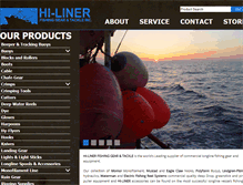 Tablet Screenshot of hiliner.com